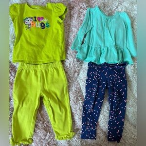 Colorful Toddler Outfit Set